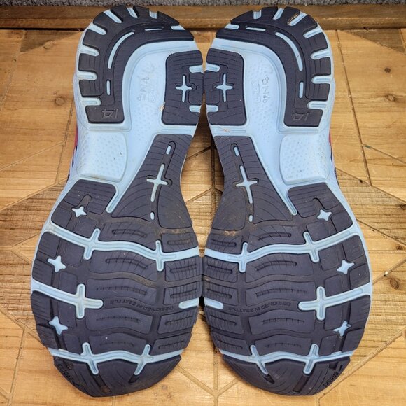 Brooks Ghost 14 in Navy and Fuchsia. Sz 9 - Picture 9 of 12